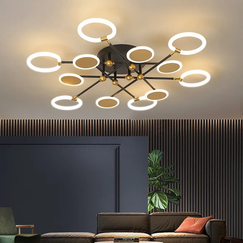 

modern led luminaria lamparas de techo led ceiling light industrial decor living room lights living room bedroom