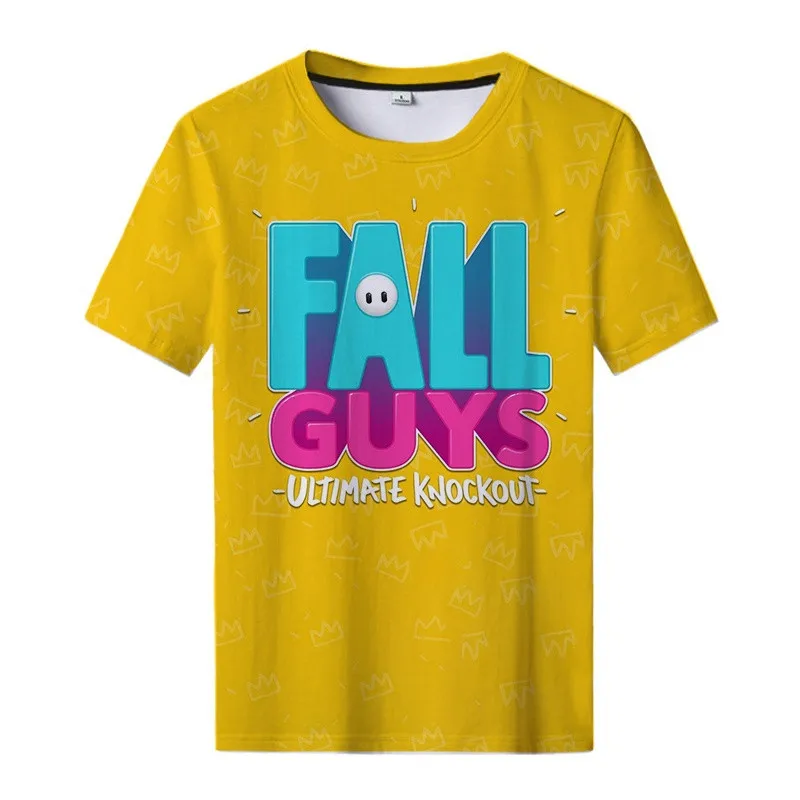 

Summer Boutique 3D Printing Popular Cartoon Pattern Men's T-shirt Cute Children's T-shirt European and American Standard 6XL