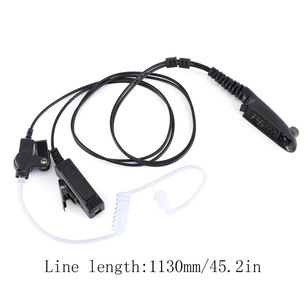 Воздушная Акустическая трубка наушник микрофон гарнитура Ptt для Motorola Gp380