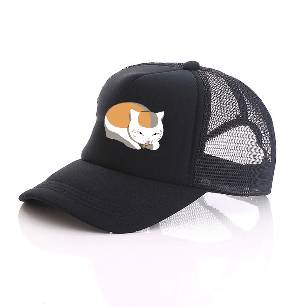 

Anime Natsume Yuujinchou hat cute summer caps man women Adjustable Print Caps Hot Sales Unisex Summer cap