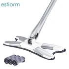 Плоская Швабра X-типа, Швабра для мытья пола с вращением на 360 градусов, швабра без рук для влажной и сухой уборки, домашний инструмент для уборки