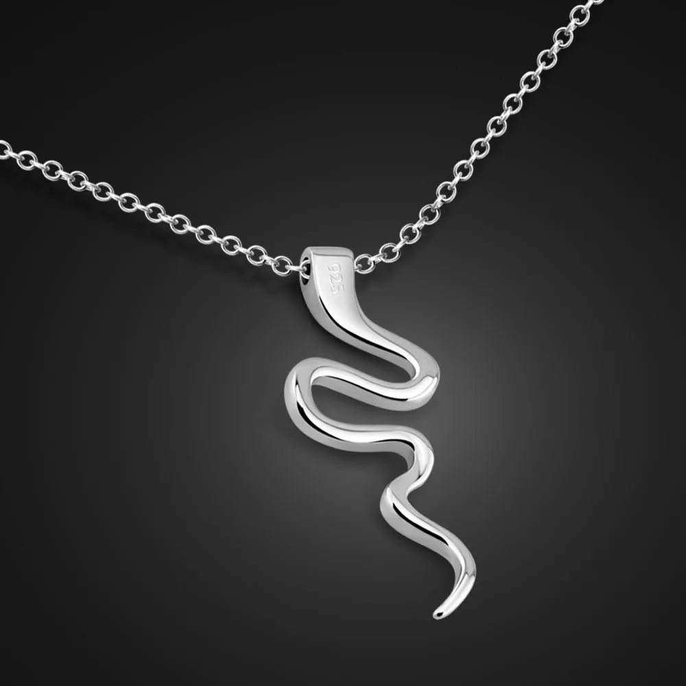 Минималистичные женские ожерелье Оригинальный 925 стерлингового серебра чокер с