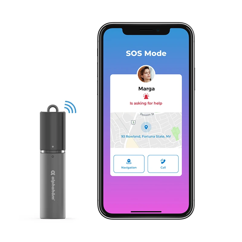 Alphahom персональные сигнализации для женщин с GPS трекером персональная безопасная