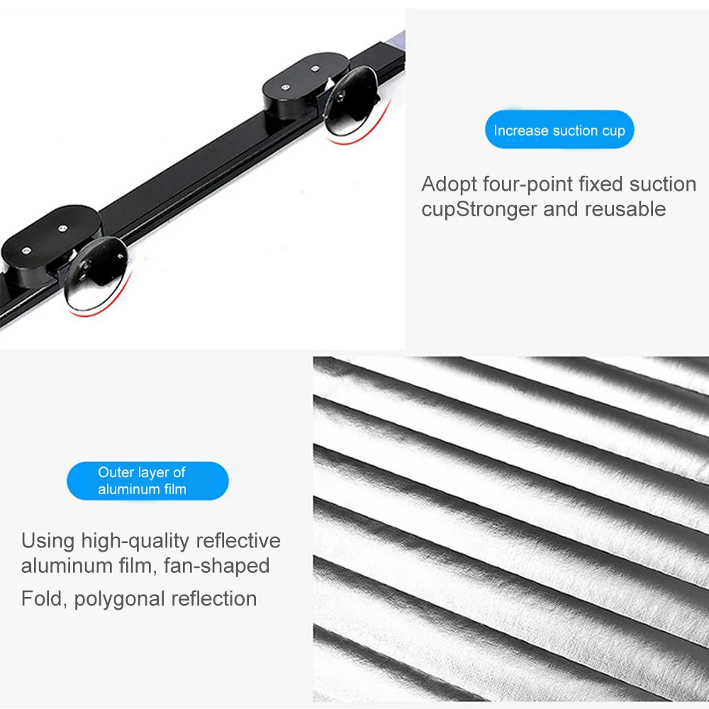 Автомобильный выдвижной солнцезащитный козырек на лобовое стекло занавеска