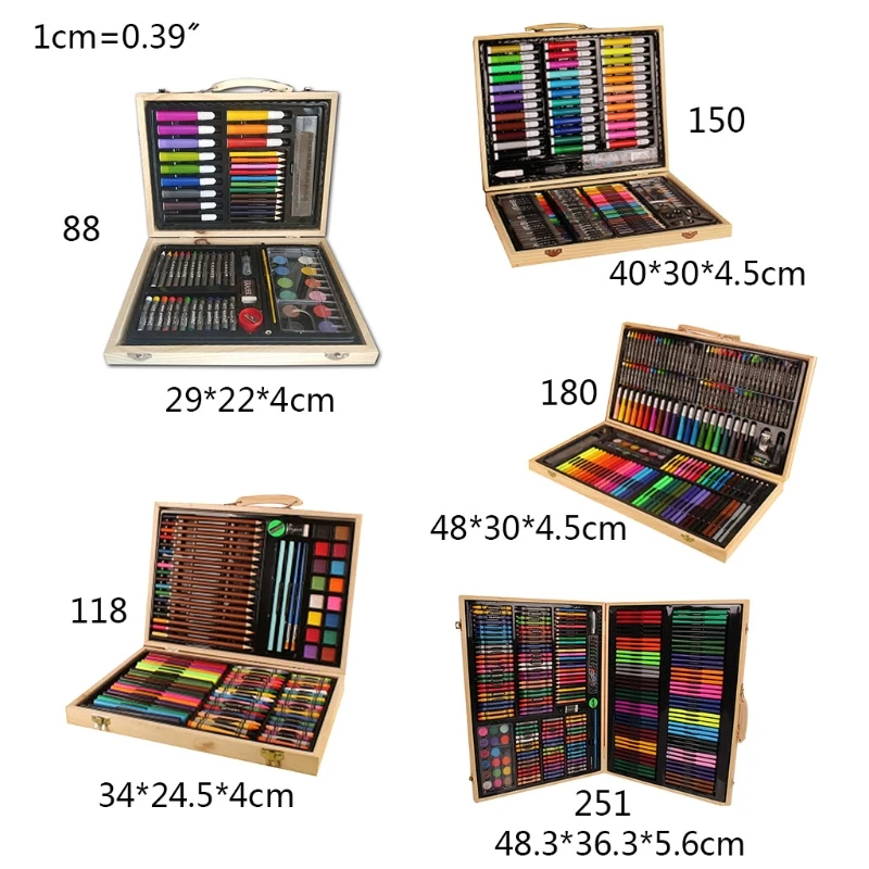 

Professionally Painted Wooden Box Set, a Variety of Colors, Streamlined Design Can Be Used As a Gift