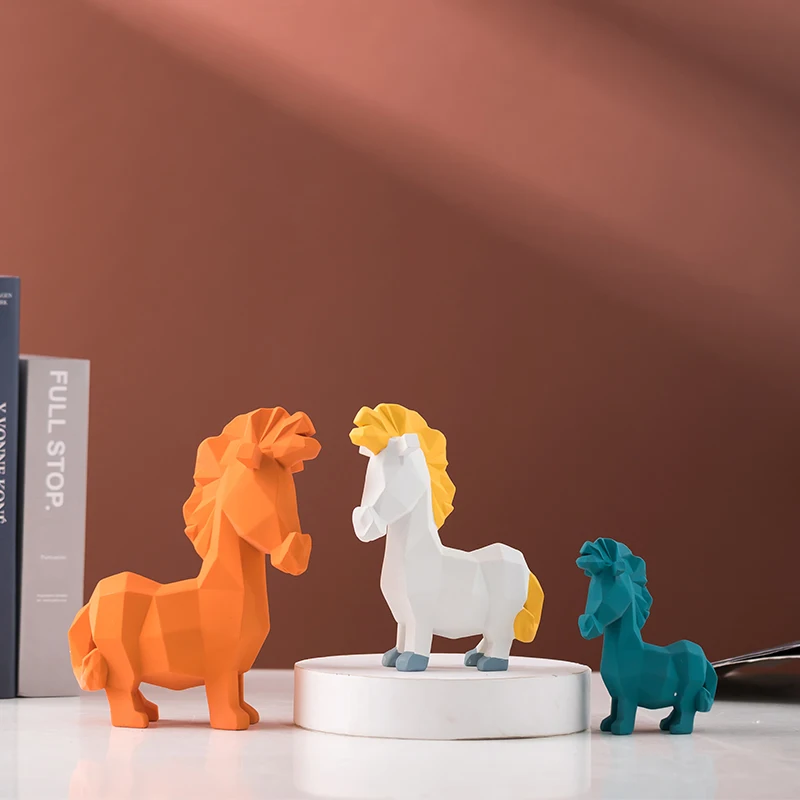 

Nordic Creative Animal Figurines Modern Luxury Desk Accessories Figurines Living Room Decoration Decoration Home Decor BC50BJ