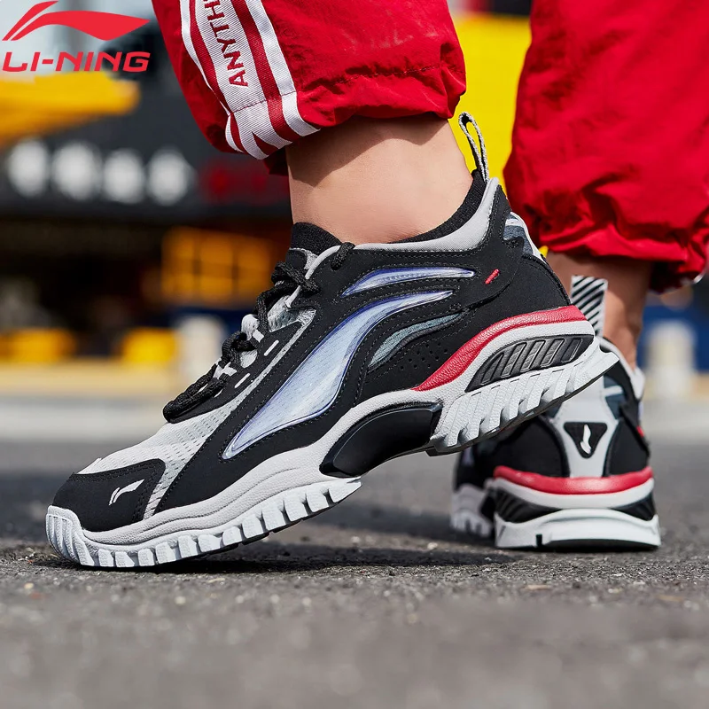 Мужская кожаная обувь LI-Ning AURORA WINDWALKER Lifestyle спортивная li ning в стиле ретро для