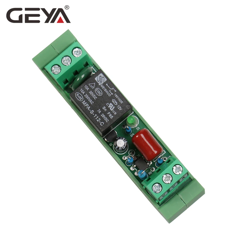 Бесплатная доставка GEYA 1 канал реле 12V 24V 230V 1CH триггерный релейный модуль