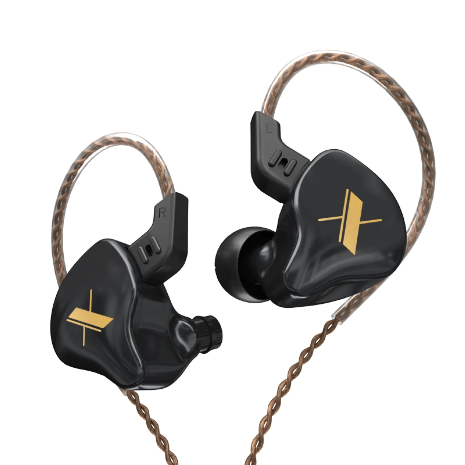 

KZ EDX Wired Dynamic HiFi Heavy Bass In-ear Gaming Earphone with Microphone 23Ω Wired Headset Phone