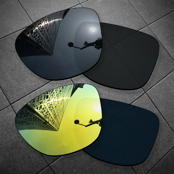 Black-24K Mirror Vonxyz несколько вариантов поляризованные Сменные линзы для солнцезащитных очков - Цвет линз: Black-24K Mirror