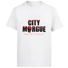 Футболка мужская оверсайз с изображением морга собаки, модная тенниска с коротким рукавом, уличная одежда в стиле Харадзюку