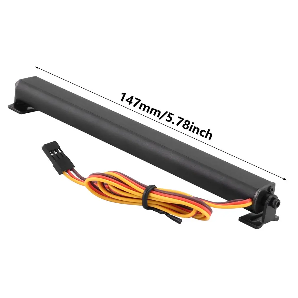 

Metal 16/22LED Multi-Mode Roof Lamp Light Bar AX-526 For 1/10 RC Crawler Car Axial SCX10 RC Car Parts Decoration