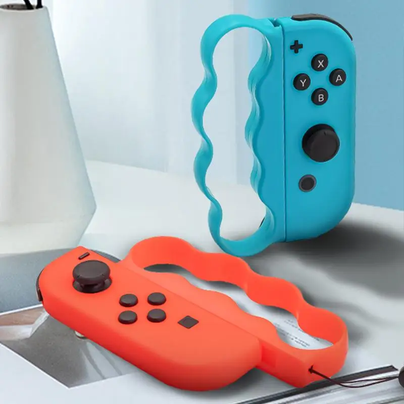 

Newest For Nintendo NS Switch Aerobic Boxing Grip Fitness Boxer Ring Grip High-quality ABS Ergonomic Grip For Switch joy-con