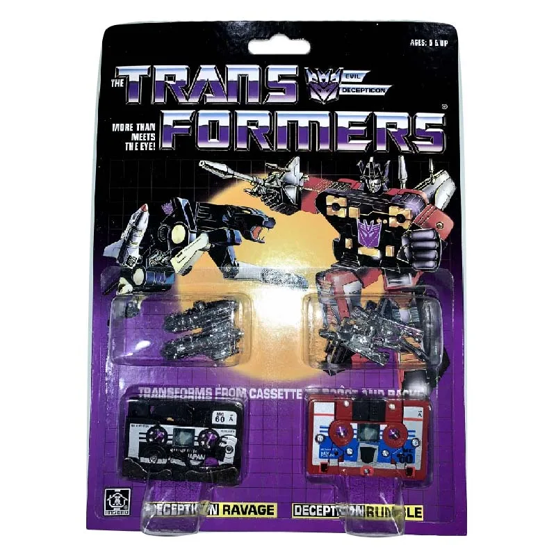 

Трансформеры G1 Ravage Rumble Аниме фигурки, фигурки героев, игрушки-трансформеры, модель робота, игрушки для мальчиков, коллекционные подарки