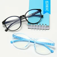childrens fashion resist blue light glasses jelly color childhood flat mirror boy girls personality glasses protect eyes gd1013