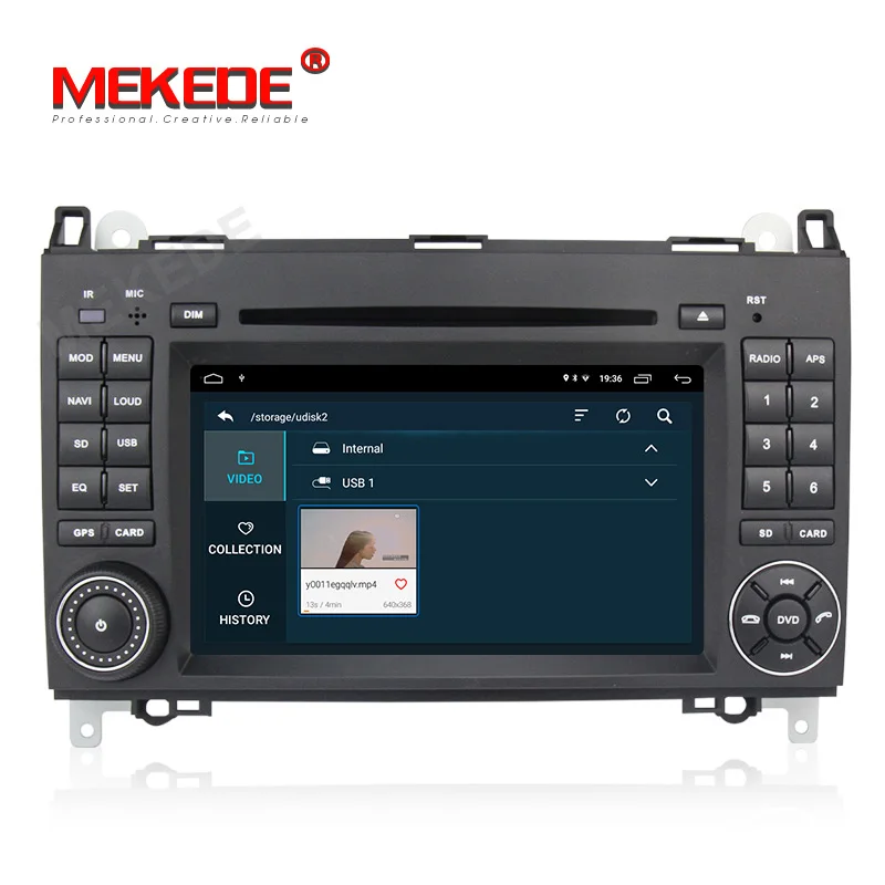 MEKEDE четырехъядерный Android 10 0 автомобильный Радио стерео плеер для Benz Viano Vito B200 Sprinter