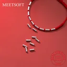 Подвески-бусины MEETSOFT из серебра 925 пробы, 5 шт.лот