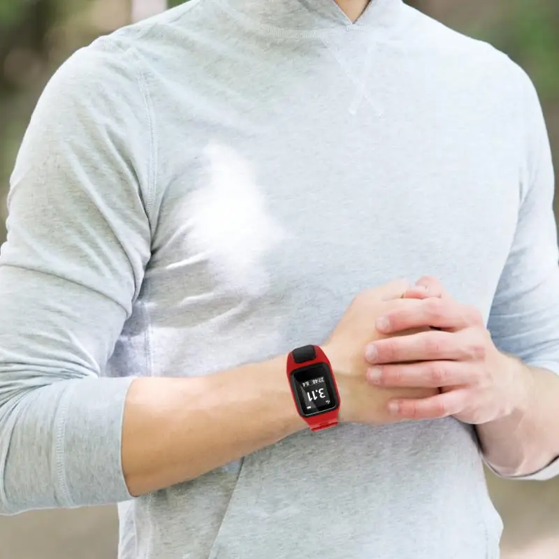2021 силиконовый сменный ремешок на запястье для TomTom Runner 2 3 Spark GPS спортивные умные
