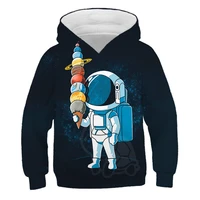 children clothing boys girls rainbow astronauts sharpei pug dog space galaxy fashion kids 3d printed hoodies sweatshirt clothes