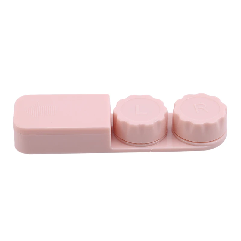 Мини Чехлы для контактных линз держатель хранения замачивающий контейнер очки