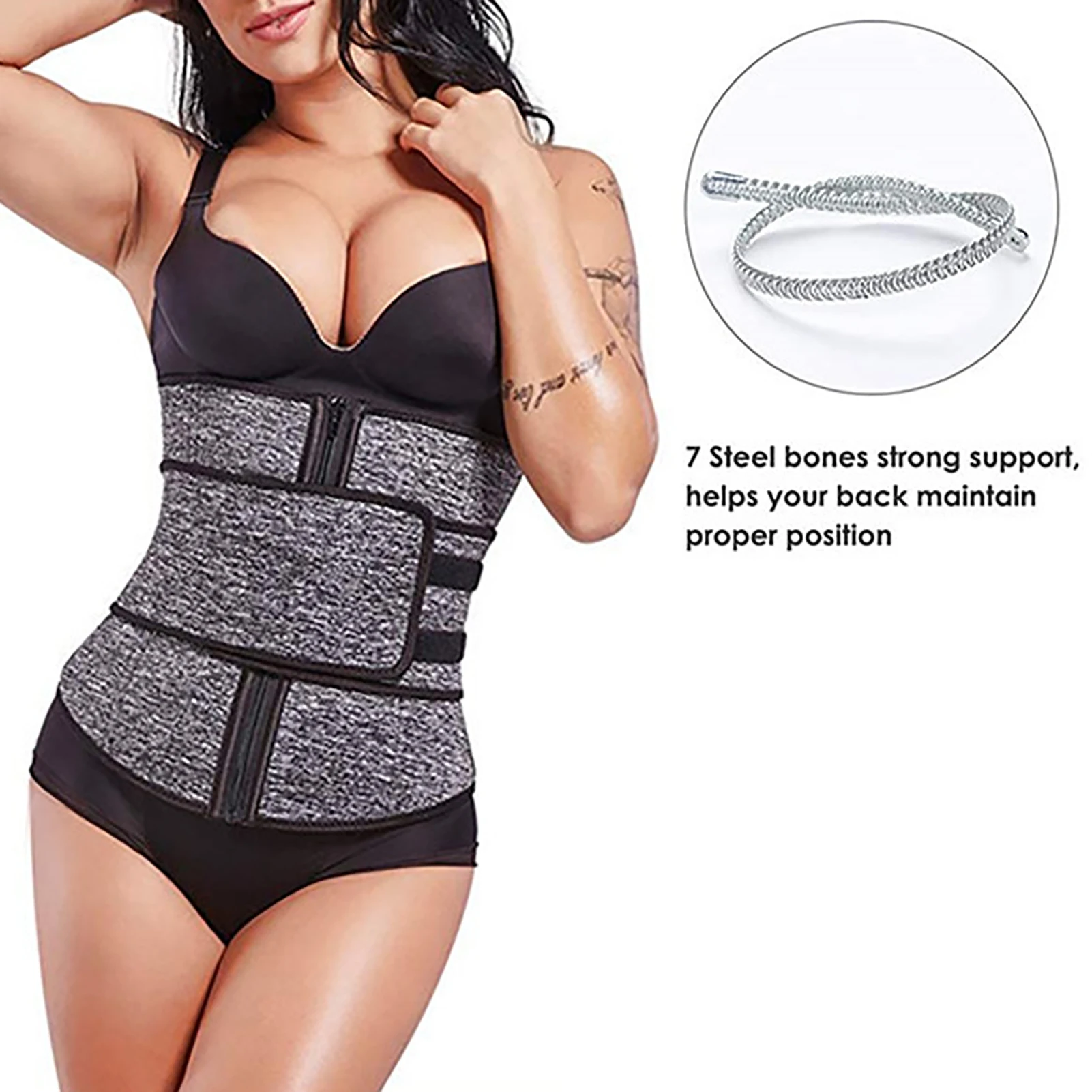 Женское корректирующее белье для похудения моделирующее тренировок талии пояс