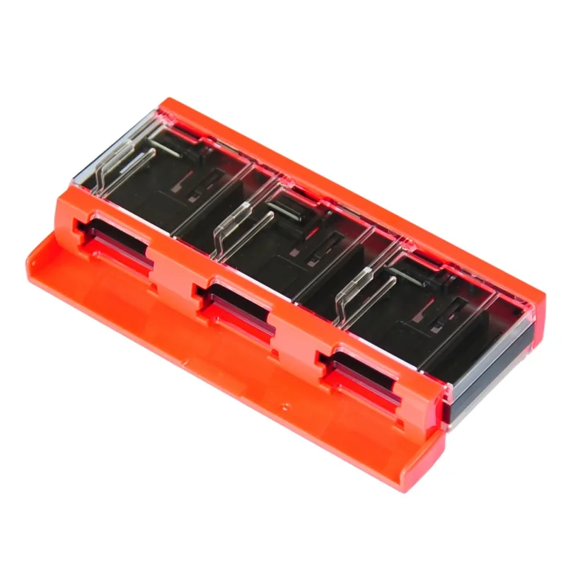 Хит продаж коробка для хранения игровой кассеты 6 сеток портативный держатель