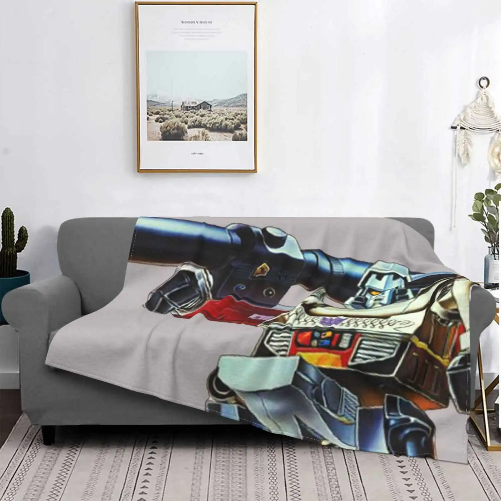 Megatron лидер продаж домашнее фланелевое одеяло для дома | Дом и сад