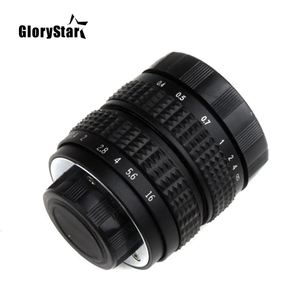 Линза GloryStar 50 мм F1.4 CC для ТВ-и видеокамер Крепление C макрокольцо Pentax Q / Q10 Q7 Q-S1 C-PQ |