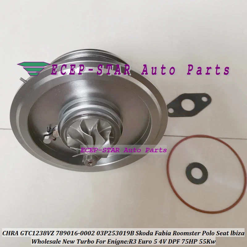 Турбокартридж CHRA 789016 -5001С -0002 03П 253019 B GTC1238VZ Для Skoda Fabia Roomster SE-AT lbiza Polo DPF R3 1.2L