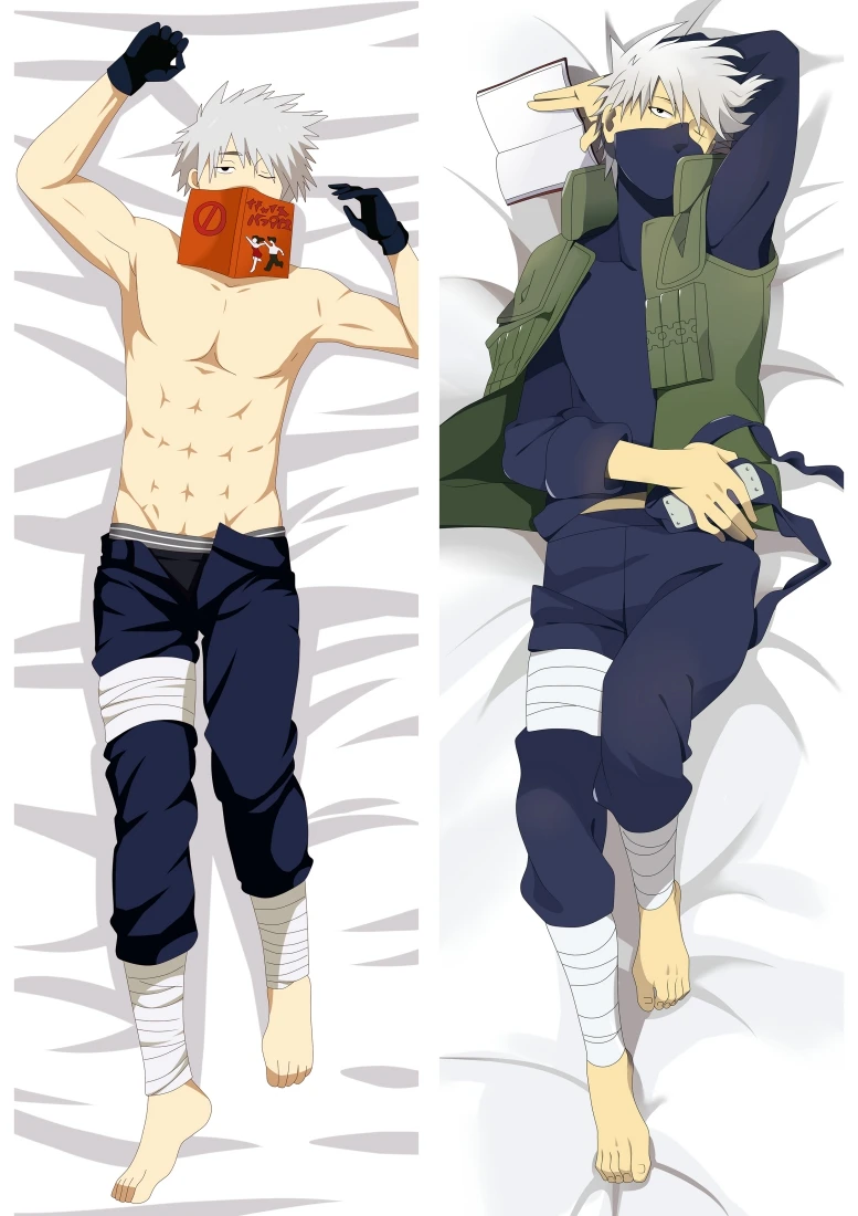 Аниме Dakimakura Body Naruto Hatake Kakashi мужской обнимающий чехол 150x50 см 100x35 наволочка манга 1 |
