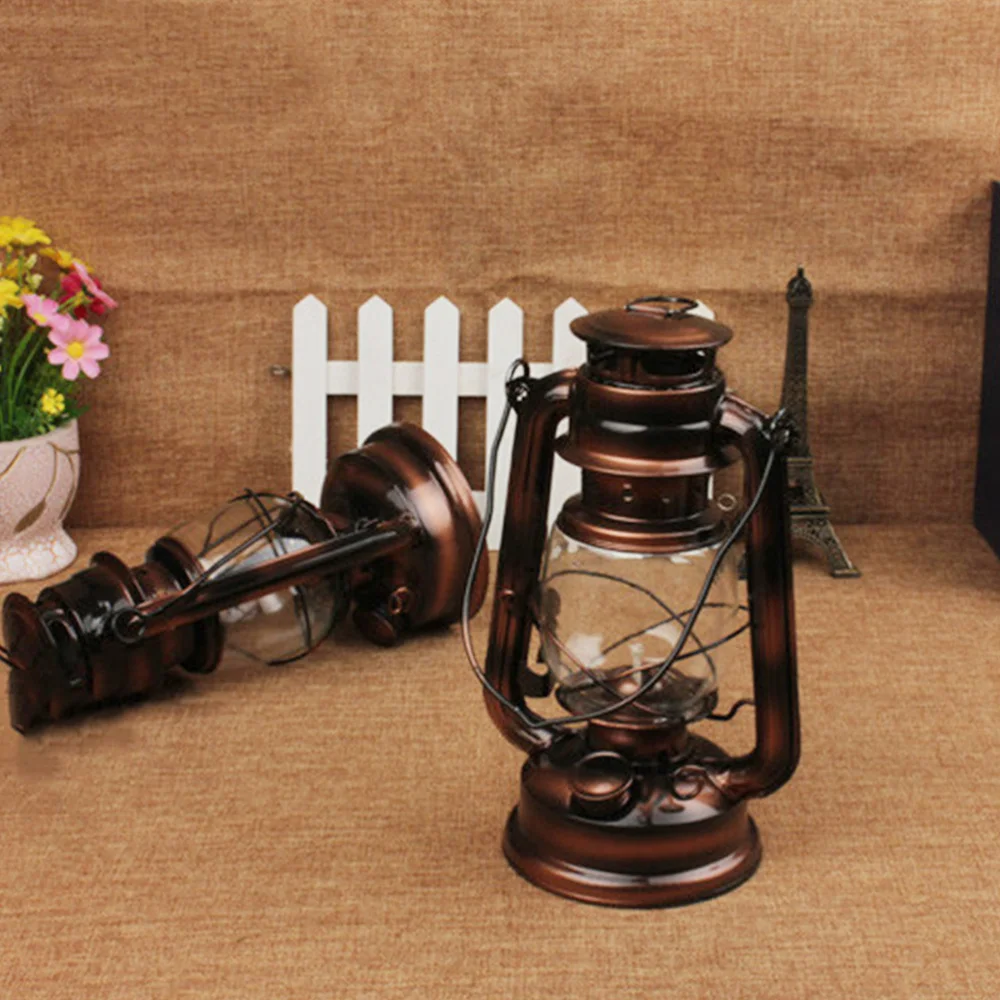 1 шт. винтажная ностальгическая Классическая керосиновая лампа ретро фонарь