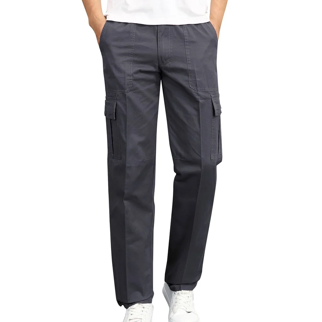 Мужские повседневные Модные свободные спортивные брюки длинные для улицы