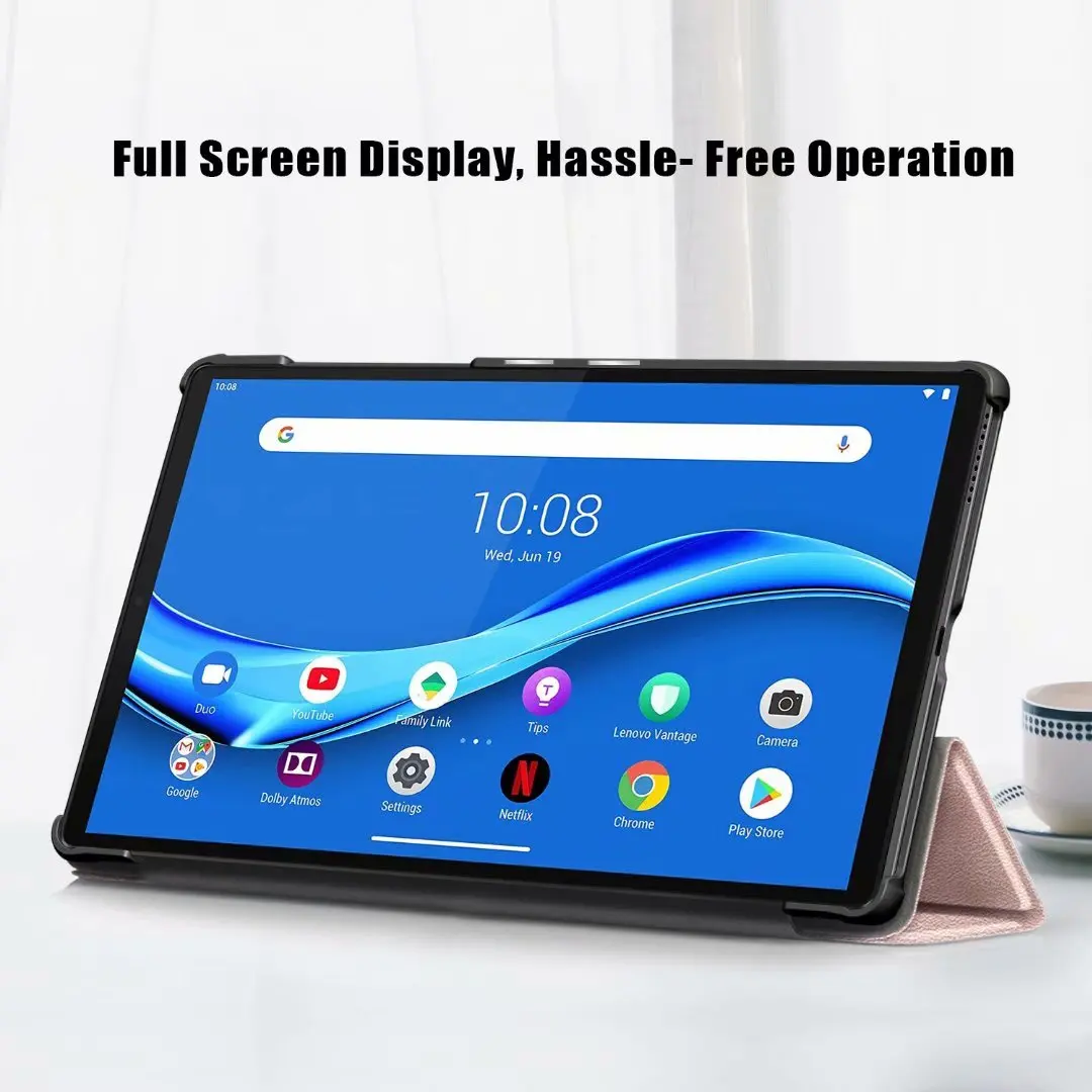 Чехол для Lenovo Tab M10 Plus Fhd чехол с откидной крышкой планшета диагональю 10 3 дюйма Tb