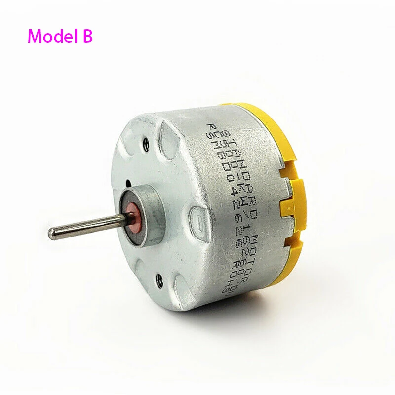 DC 12V RF-500TB-12560/ RC500-KW/16260 Шпиндельный двигатель с угольной щеткой длинный вал