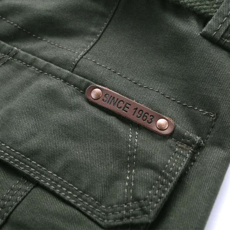 Брюки-карго мужские повседневные хлопковый комбинезон мешковатые длинные брюки