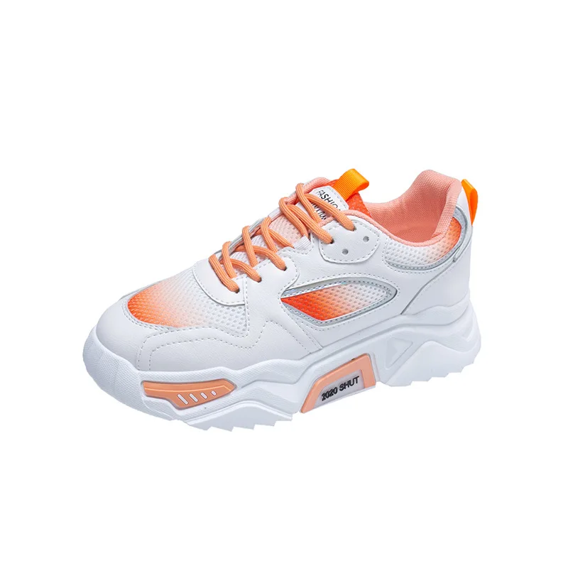 

Spring Summer Women Shoes Chunky Sneakers Lady Vulcanize Shoes Lace-up Female Platform Sneakers Trainers Casual Sports Shoess4