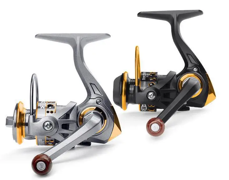 Мини полностью металлическая головка рыболовное колесо высокопрочная