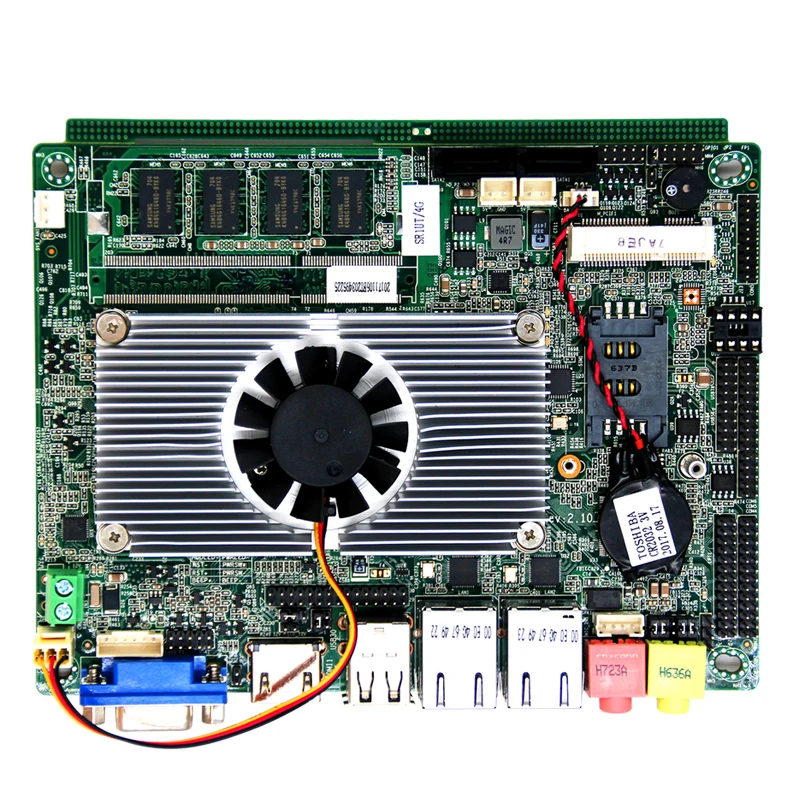 Z-3.5 Встроенная Материнская плата Celeron J1900 4G 2 * SATAII /6 USB2.0/6 COM/1 mSATA мини-плата ПК |