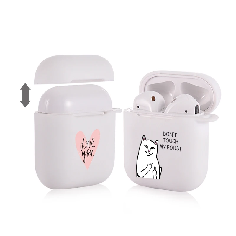 Симпатичные пончики кактус смайлик для Apple Airpods 2 беспроводной bluetooth чехол мягкий