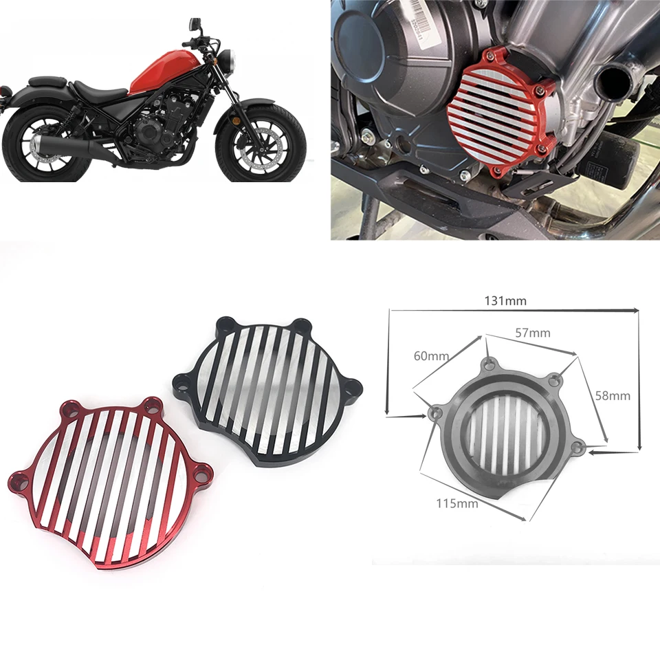 

Motorcycle Engine Case Stator Cover Guard Crash Slider Right Protector For Honda Rebel CMX 500 CMX 300 CMX500 CMX300 2018-2020