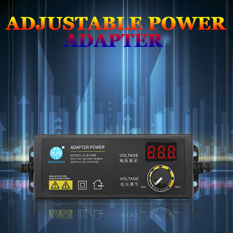 3-36 в 60 Вт импульсный адаптер питания светодиодный ЖК-дисплей регулирование