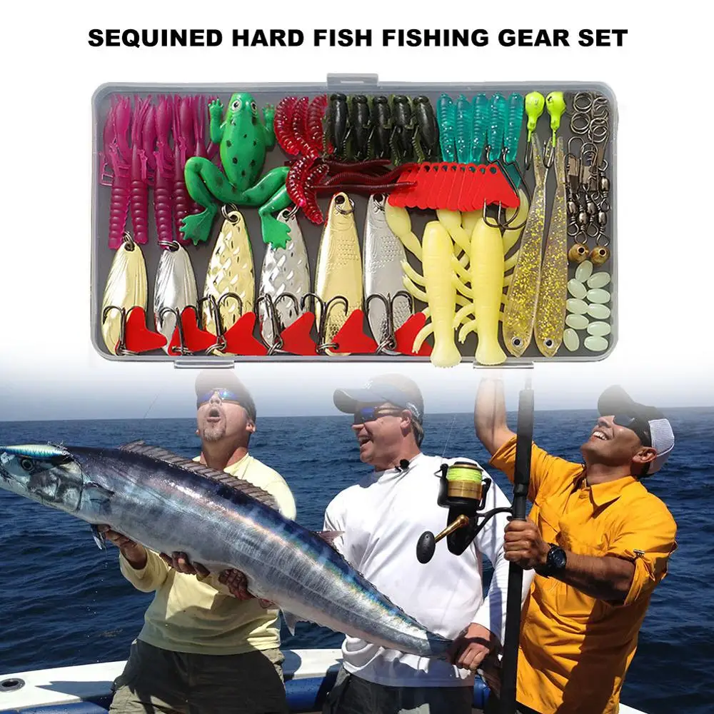 Приманка Luya в комплекте искусственная морская приманка Мягкая форме гольяна с