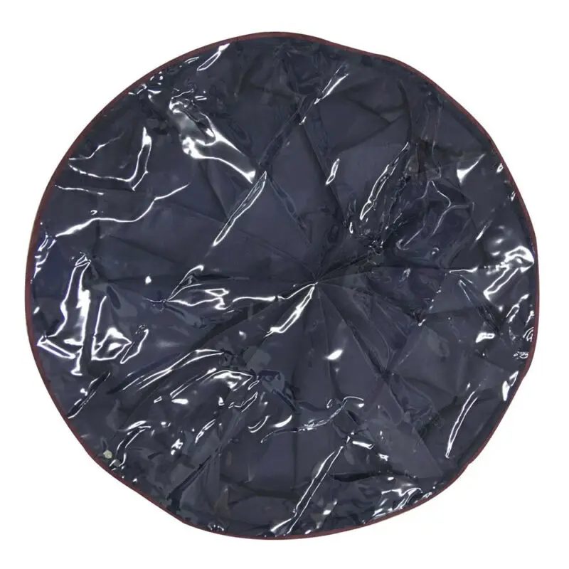 Круглый органайзер для хранения обуви многофункциональный прозрачный видимый