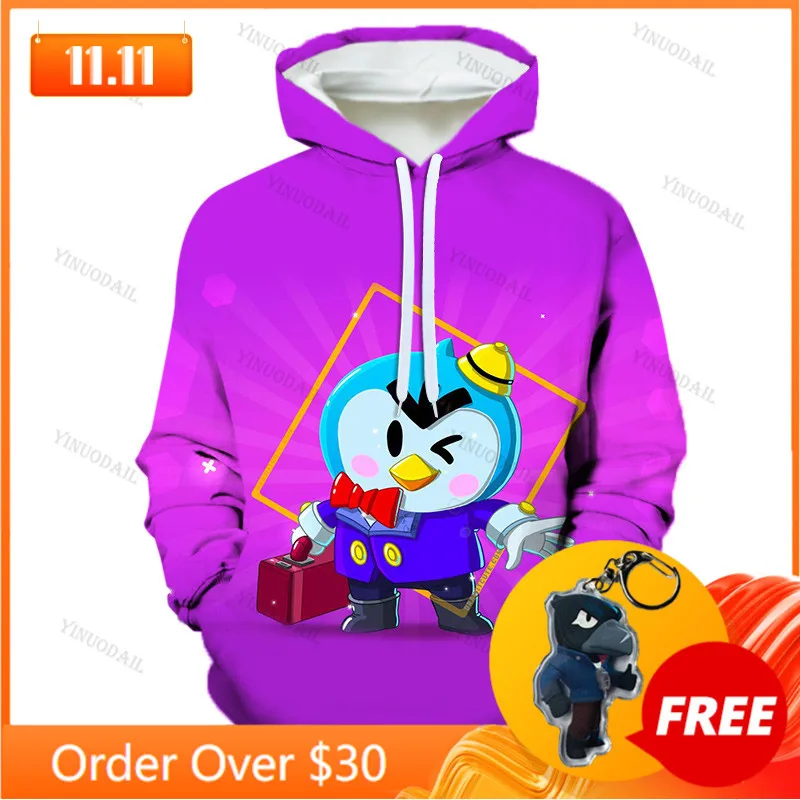 

Mr.P Sandy Kids Hoodies Leon Shooting Game 3D Print Hoodie Sweatshirt Boys Girls Harajuku Cartoon Thin Jacket Tops Teen Clothes
