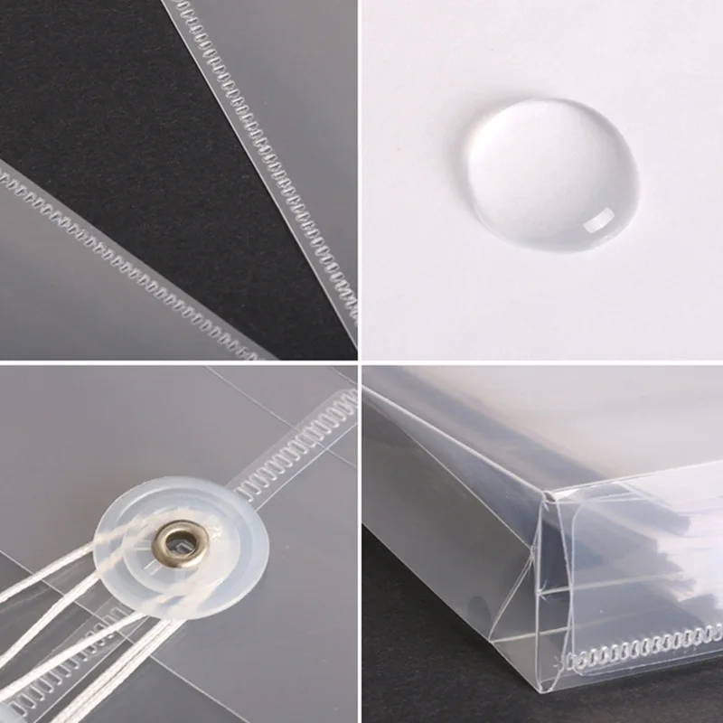 А4 прозрачная бумажная папка для документов канцелярская школьная офисная сумка