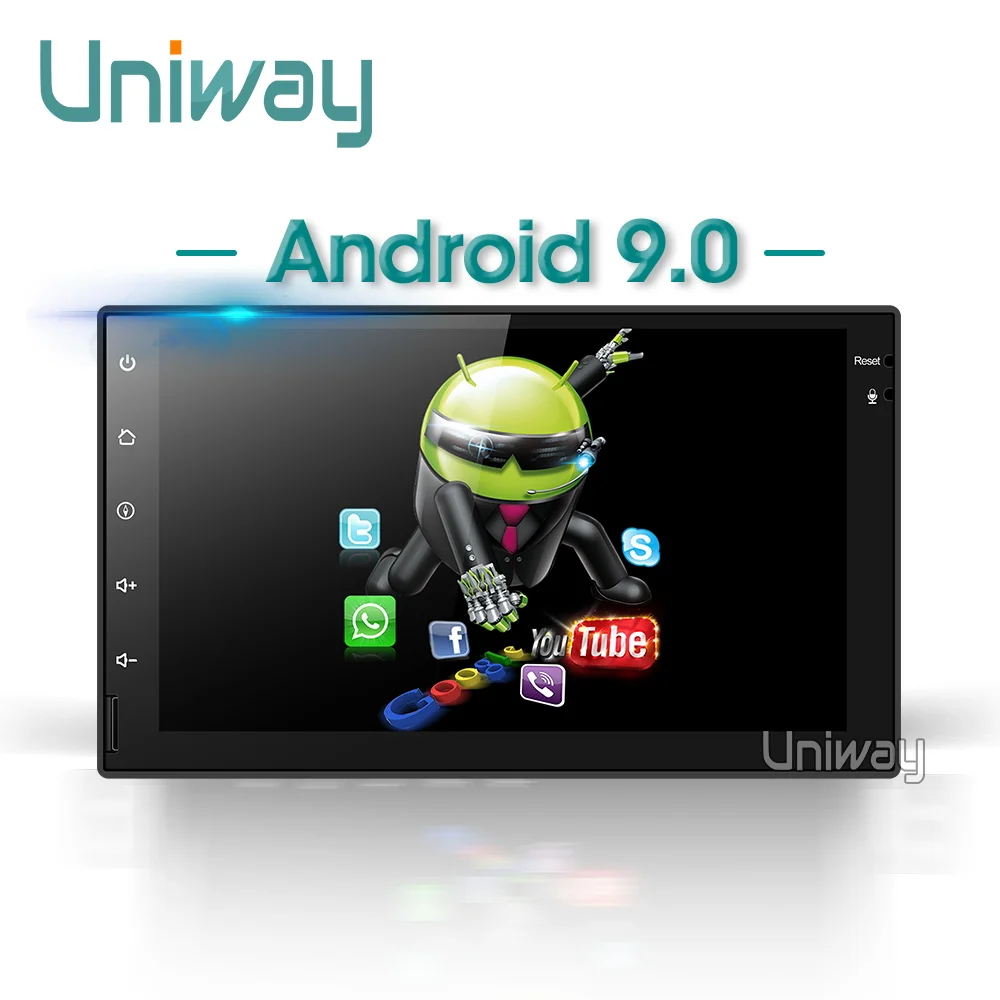 Uniway AWD7071 Android 8.1 автомобильный DVD для Nissan Qashqai X-Trail Almera Pathfinder Teana Примечание Juke мультимедийный gps-плеер
