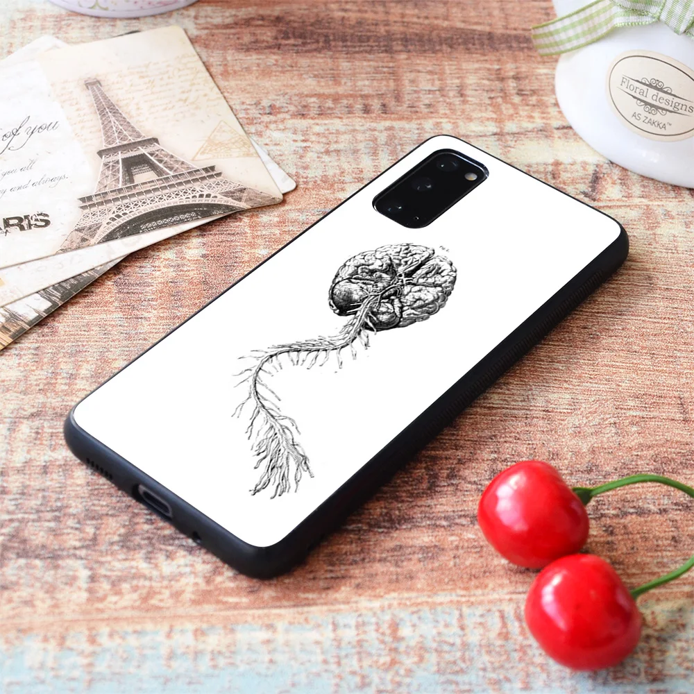 

For Samsung Galaxy Brain Anatomy Soft TPU border Samsung Galaxy Case