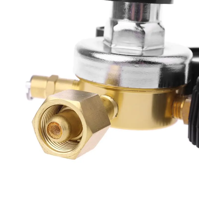 Регулятор CO2 электронная лампа с клапаном сброса давления для газа 0 3000PSI (Двойной