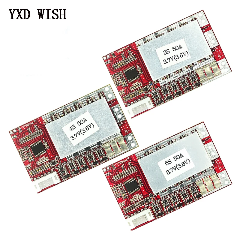 Плата BMS 3S с балансом защитная плата для литиевых батарей 2 5 А 50 3 7 В в фосфат