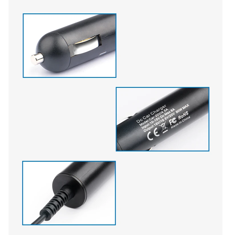 Автомобильное зарядное устройство для ноутбука источник питания постоянного